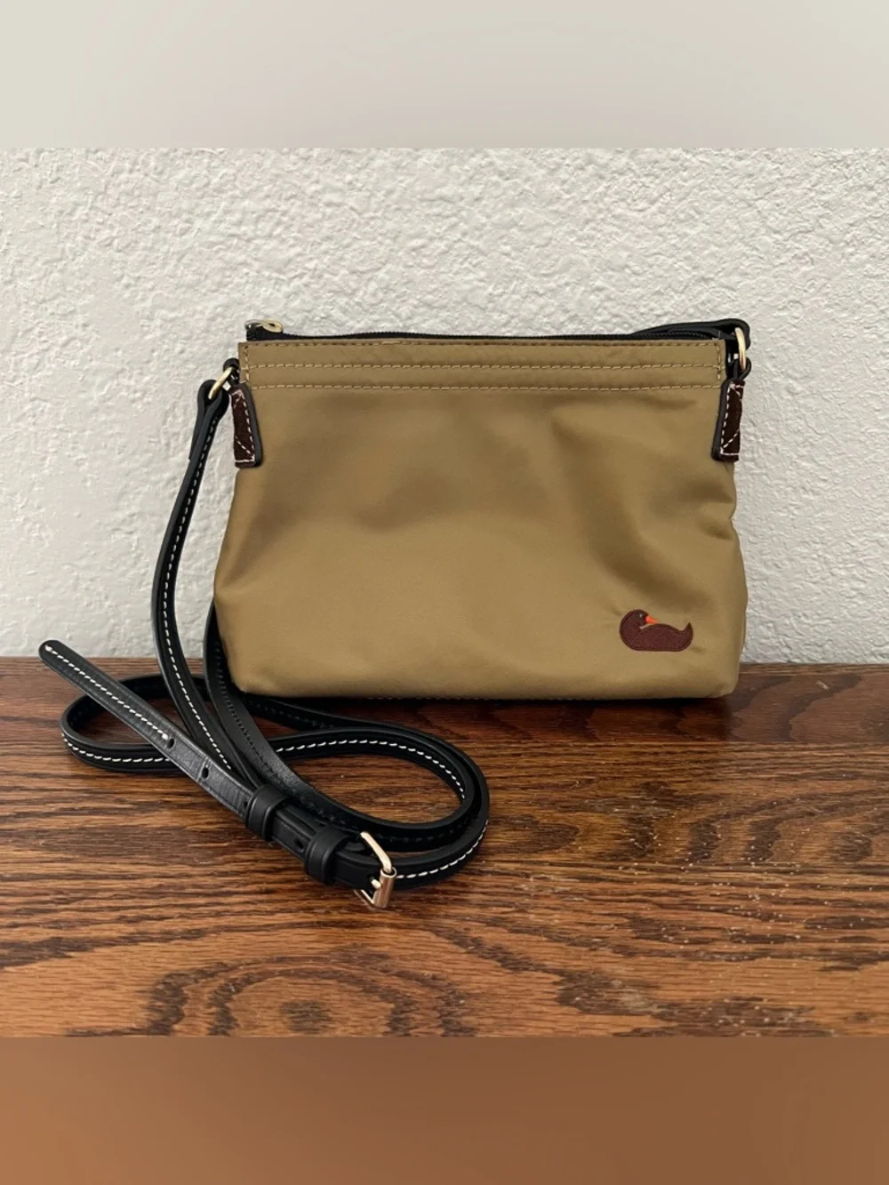 Vintage Dooney & Bourke Nylon Adjustable Crossbody Bag